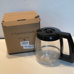 12-Cup Glass Carafe